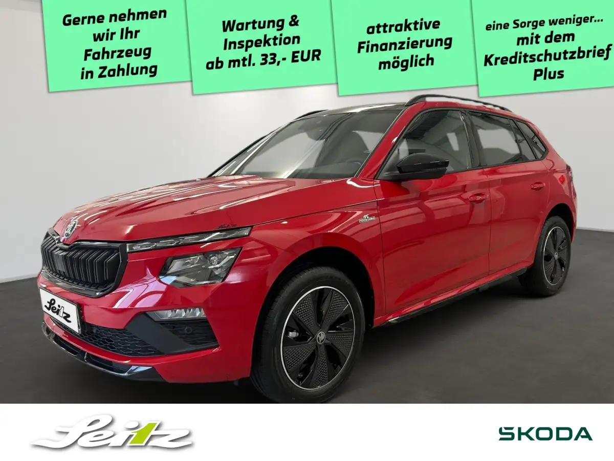 Skoda Kamiq, SUV/Geländewagen/Pickup, Benzin, Automatik, Rot
