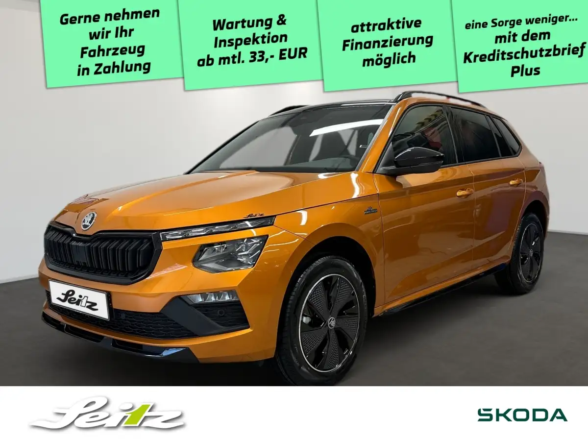 Skoda Kamiq, SUV/Geländewagen/Pickup, Benzin, Automatik, Orange