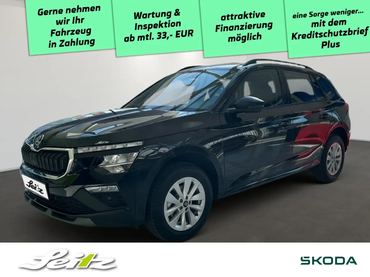 Skoda Kamiq, SUV/Geländewagen/Pickup, Benzin, Automatik, Schwarz