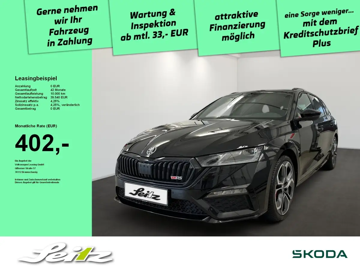 Skoda Octavia, Kombi, Benzin, Automatik, Schwarz