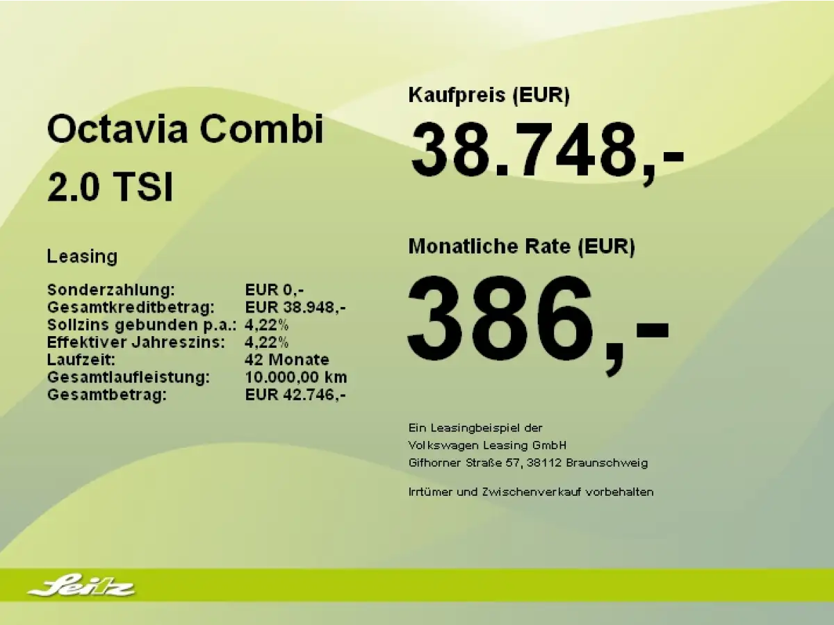 Skoda Octavia, Kombi, Benzin, Automatik, Schwarz