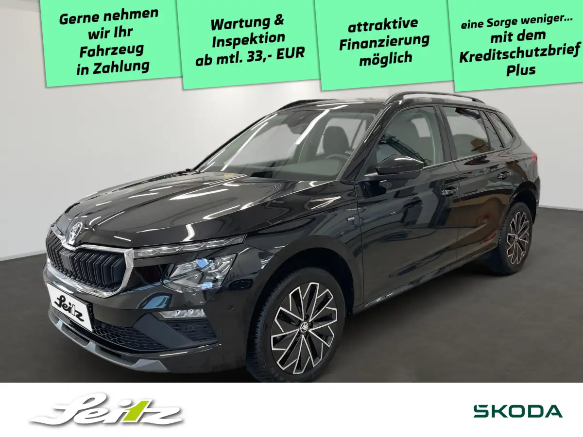 Skoda Kamiq, SUV/Geländewagen/Pickup, Benzin, Automatik, Schwarz