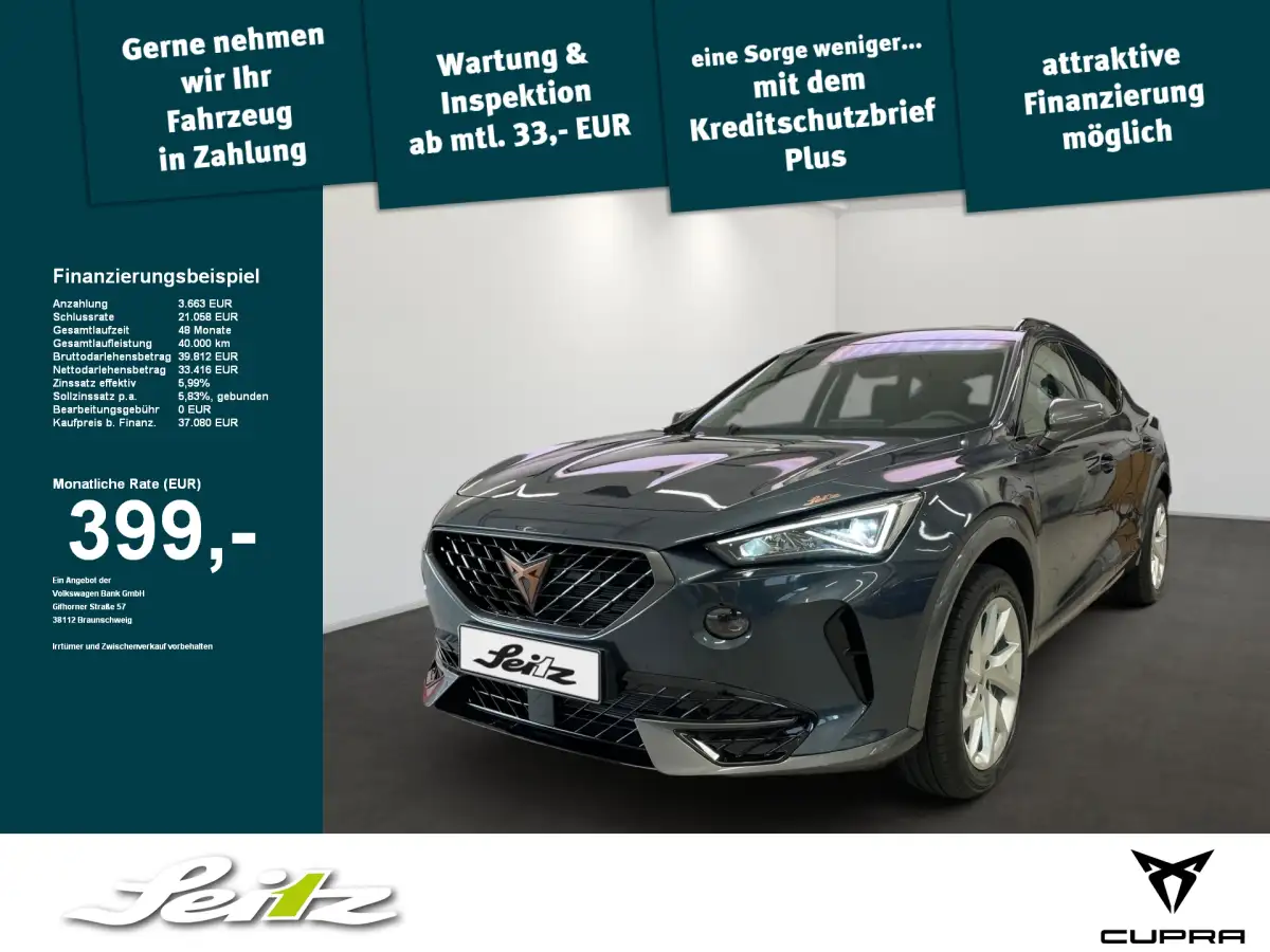 Cupra Formentor, SUV/Geländewagen/Pickup, Benzin, Automatik, Grau