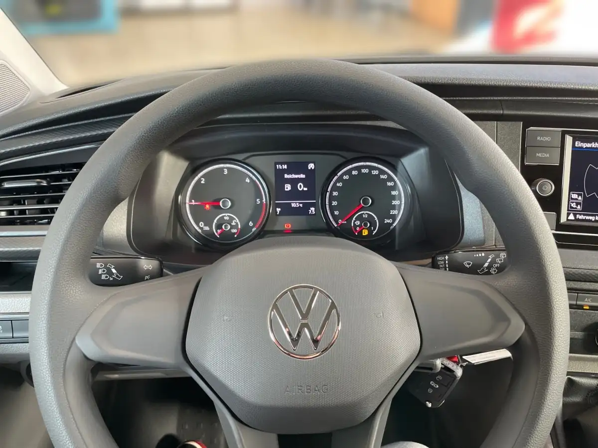 Volkswagen T6 Transporter, Kastenwagen, Diesel, Schaltgetriebe, Weiß