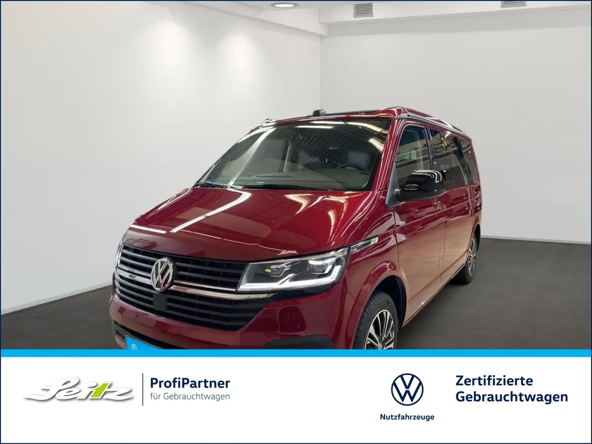 Volkswagen T6 California, Van/Kleinbus, Diesel, Automatik, Rot