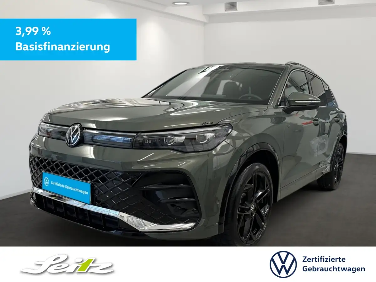 Volkswagen Tiguan, SUV/Geländewagen/Pickup, Diesel, Automatik, Grün