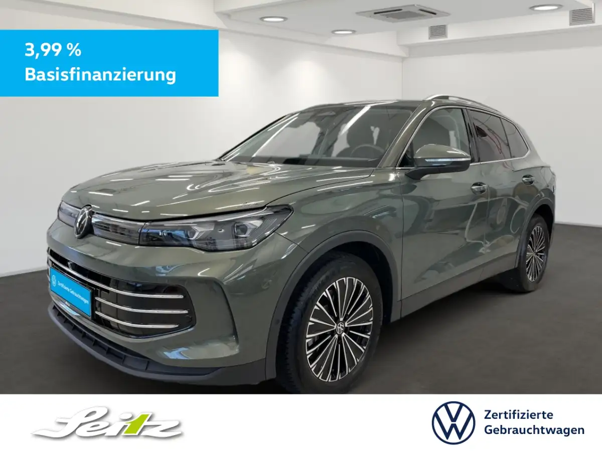 Volkswagen Tiguan, SUV/Geländewagen/Pickup, Diesel, Automatik, Grün