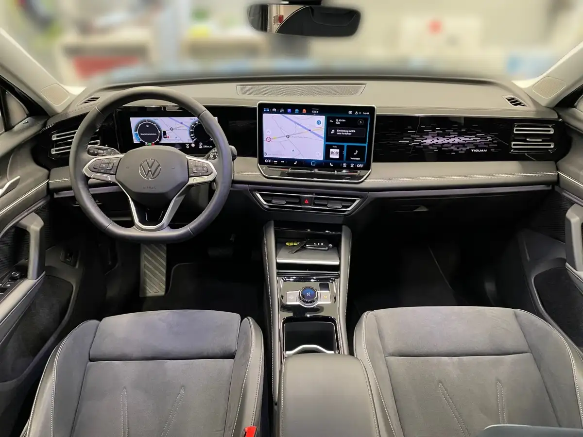 Volkswagen Tiguan, SUV/Geländewagen/Pickup, Diesel, Automatik, Grün
