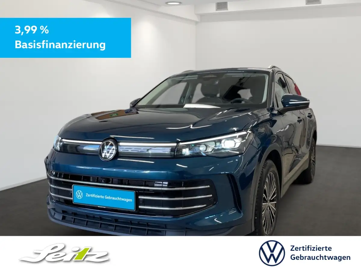 Volkswagen Tiguan, SUV/Geländewagen/Pickup, Diesel, Automatik, Blau