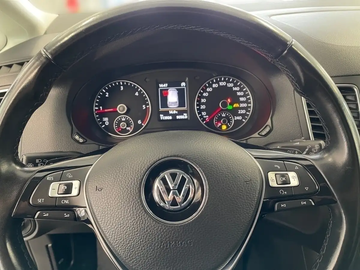Volkswagen Sharan, Van/Kleinbus, Diesel, Automatik, Grau