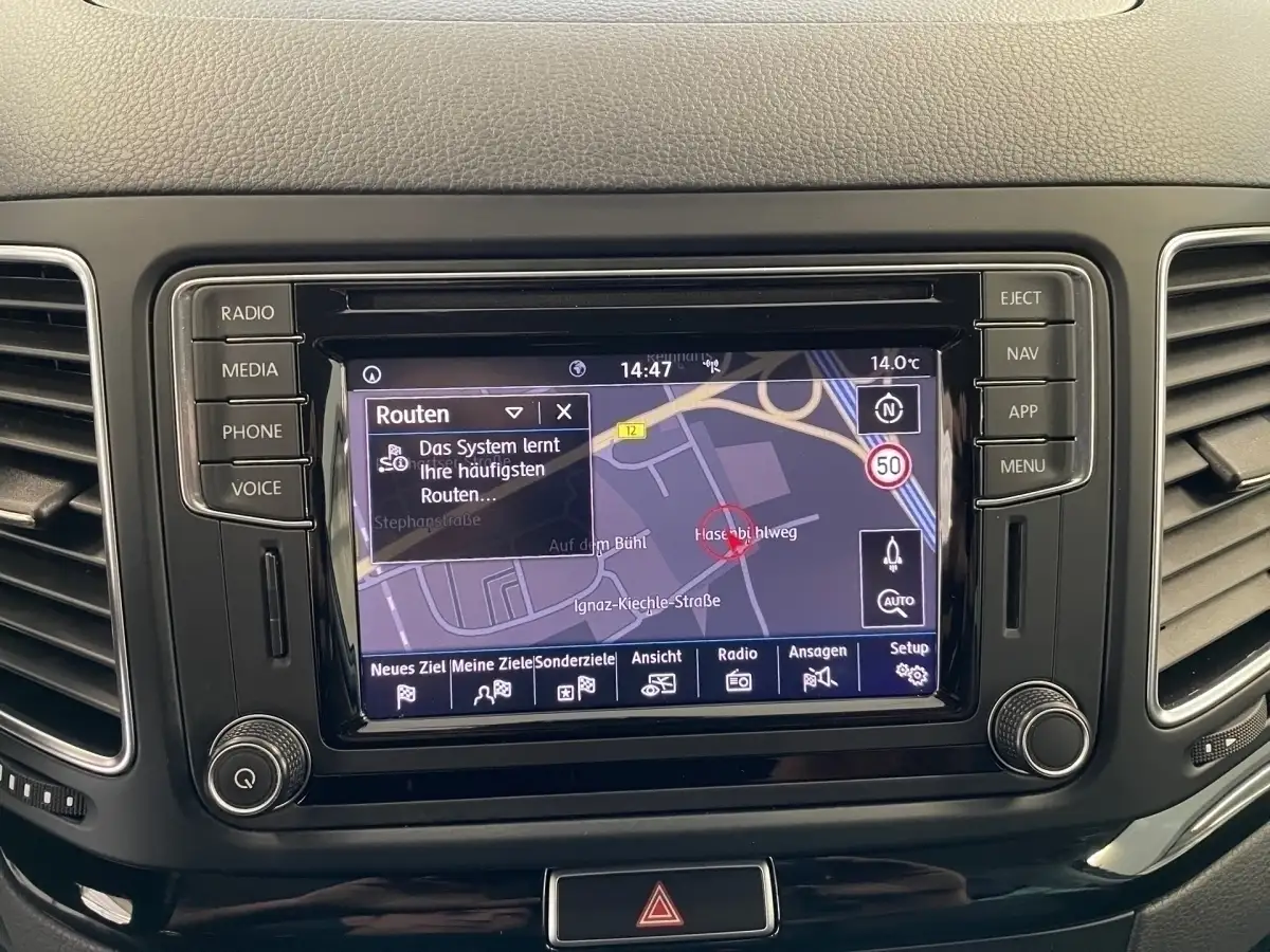 Volkswagen Sharan, Van/Kleinbus, Diesel, Automatik, Grau