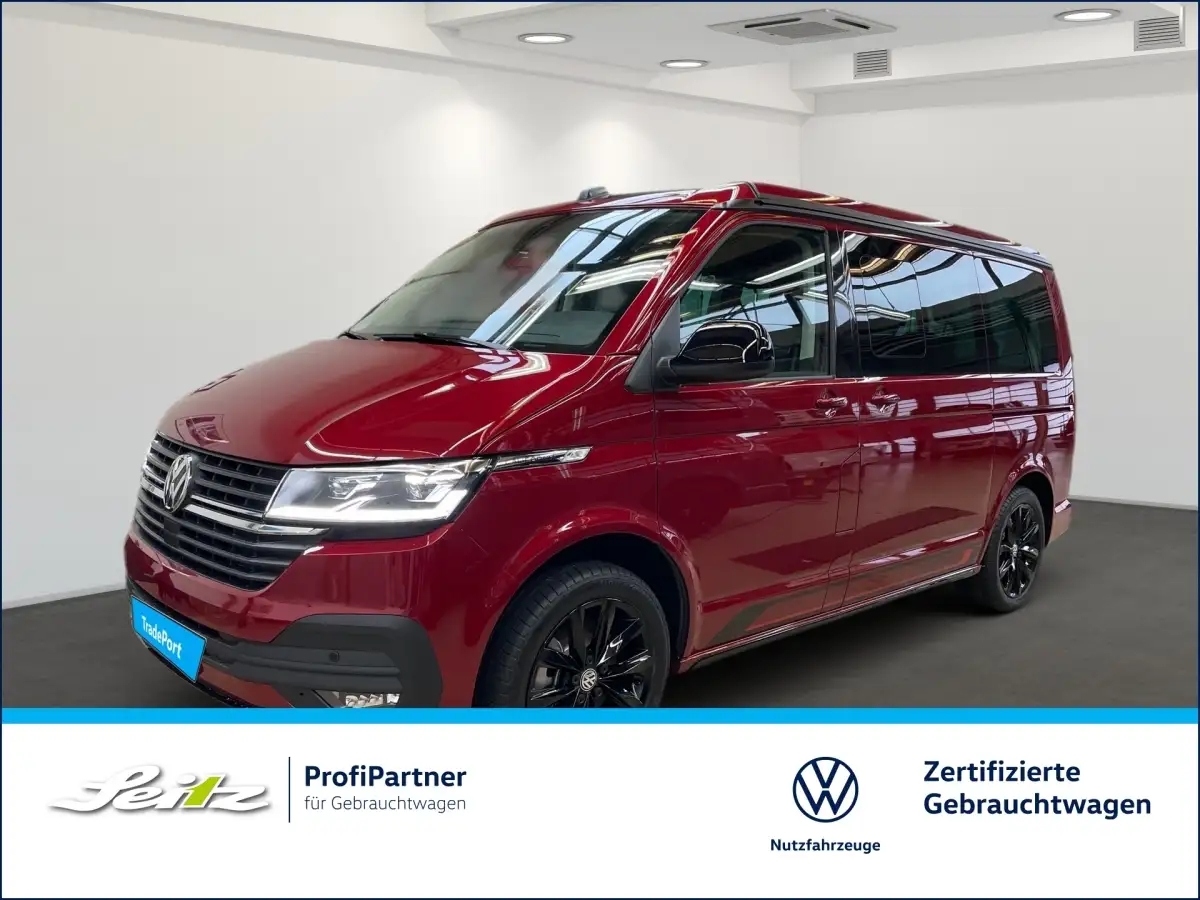 Volkswagen T6 California, Van/Kleinbus, Diesel, Automatik, Rot