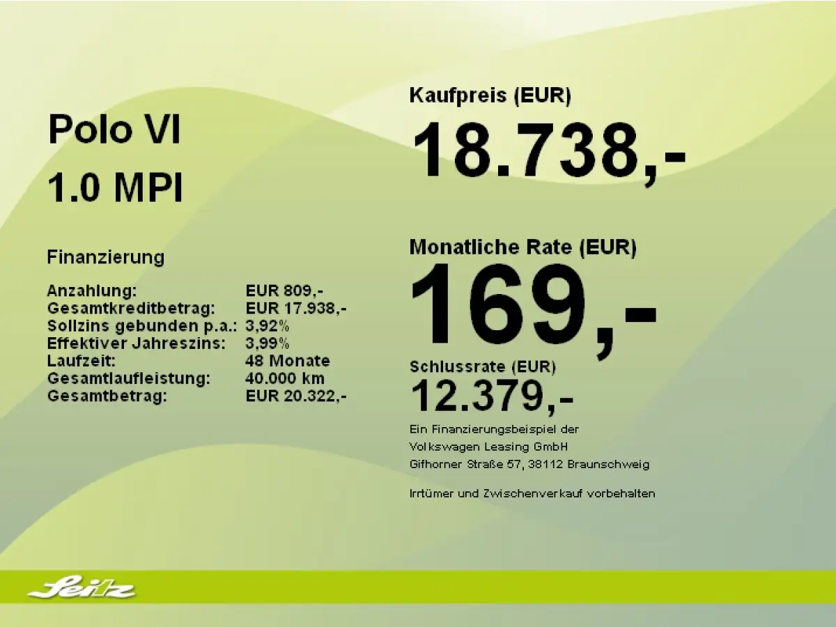 Volkswagen Polo, Kleinwagen, Benzin, Schaltgetriebe, Grau
