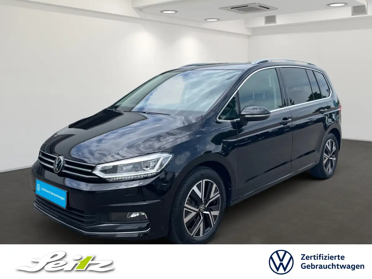 Volkswagen Touran, Van/Kleinbus, Diesel, Automatik, Schwarz