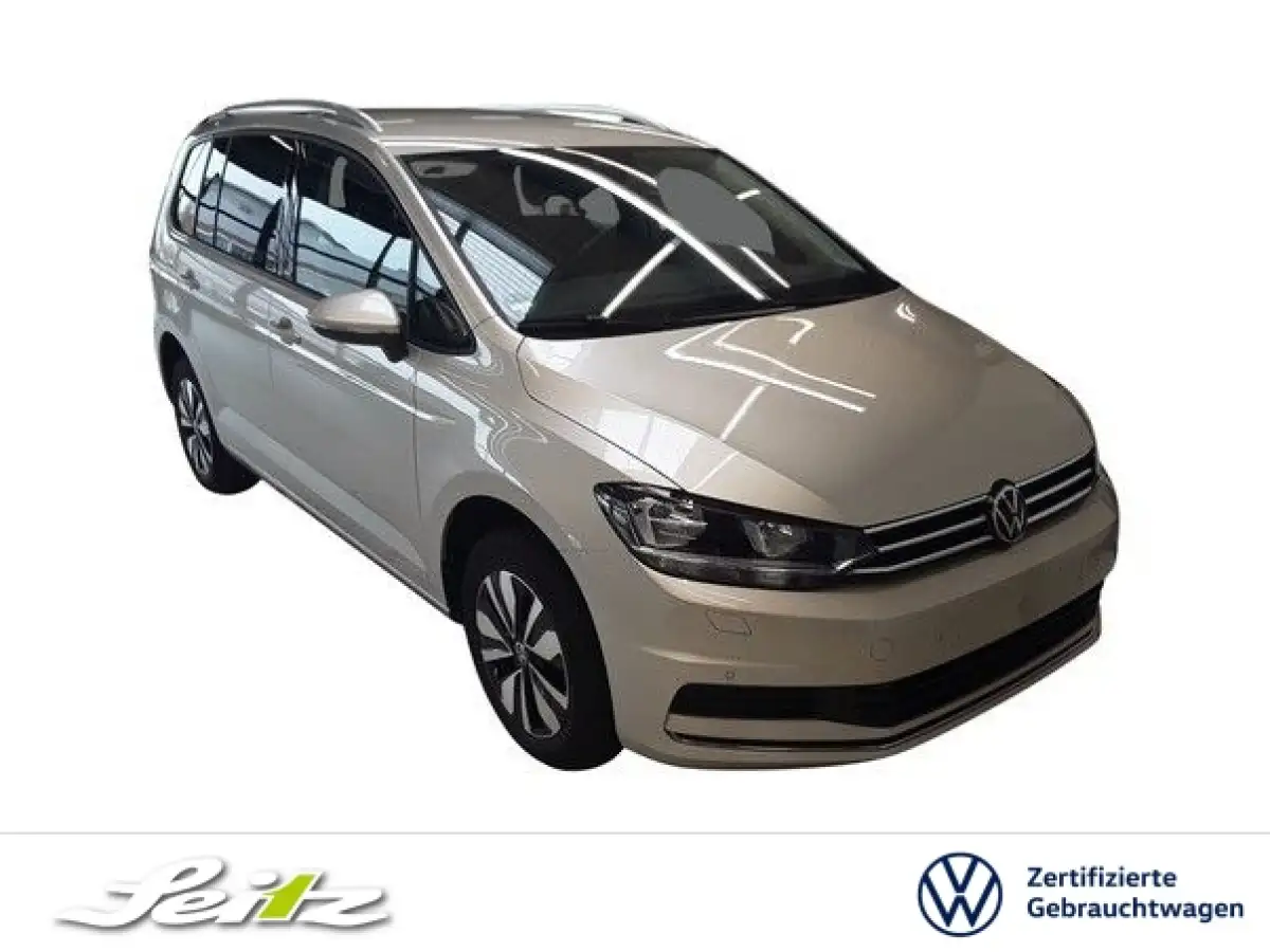 Volkswagen Touran, Van/Kleinbus, Benzin, Automatik, Silber