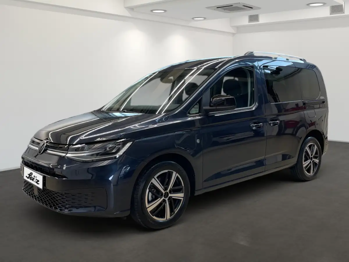 Volkswagen Caddy, Van/Kleinbus, Hybrid (Benzin/Elektro), Automatik, Blau