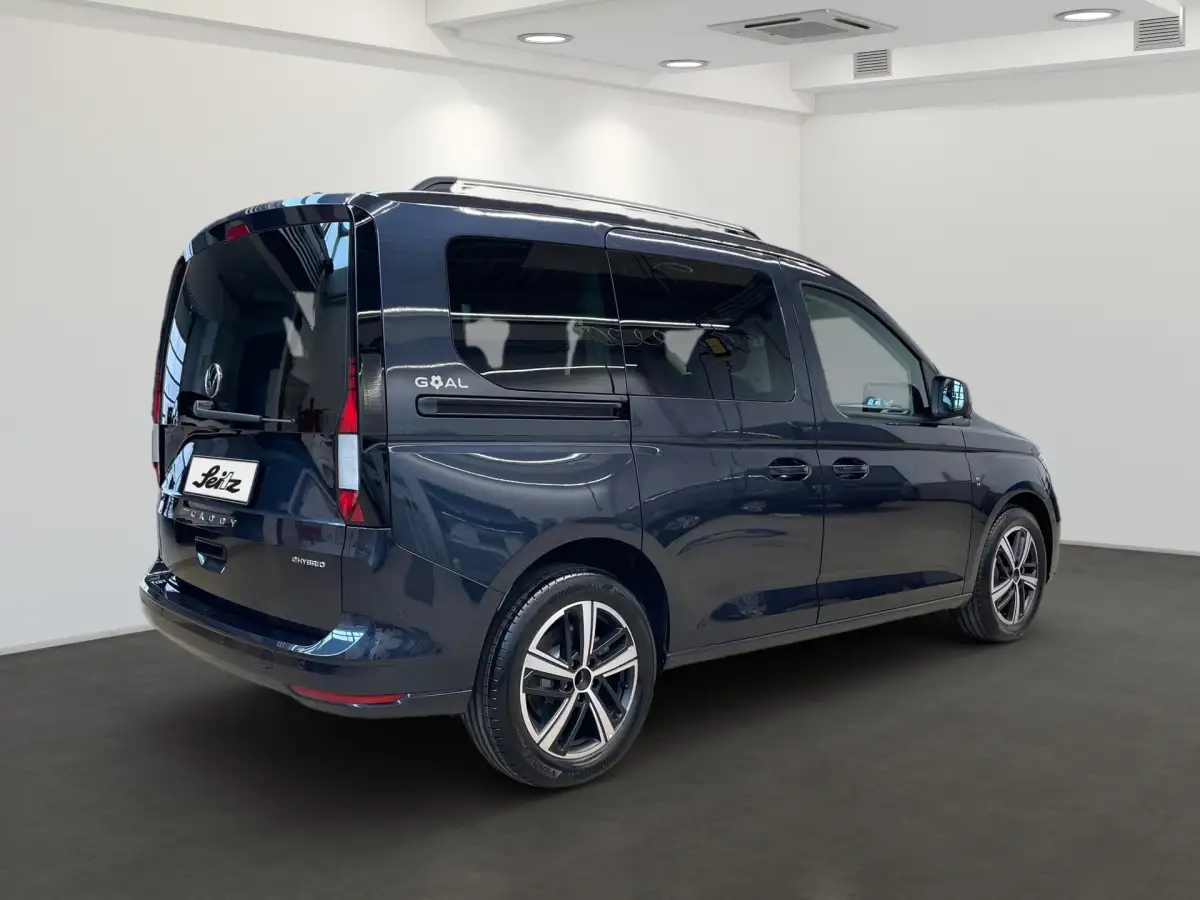 Volkswagen Caddy, Van/Kleinbus, Hybrid (Benzin/Elektro), Automatik, Blau
