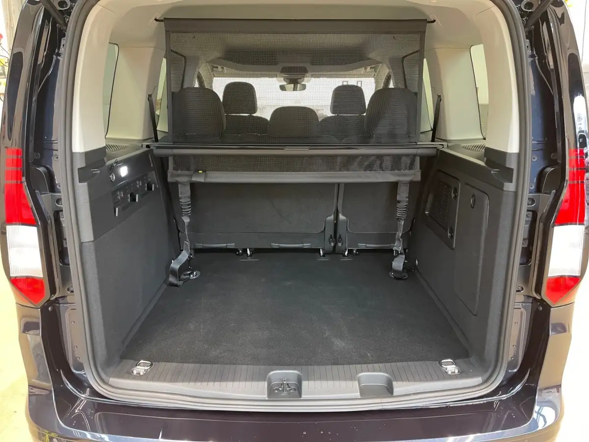 Volkswagen Caddy, Van/Kleinbus, Hybrid (Benzin/Elektro), Automatik, Blau