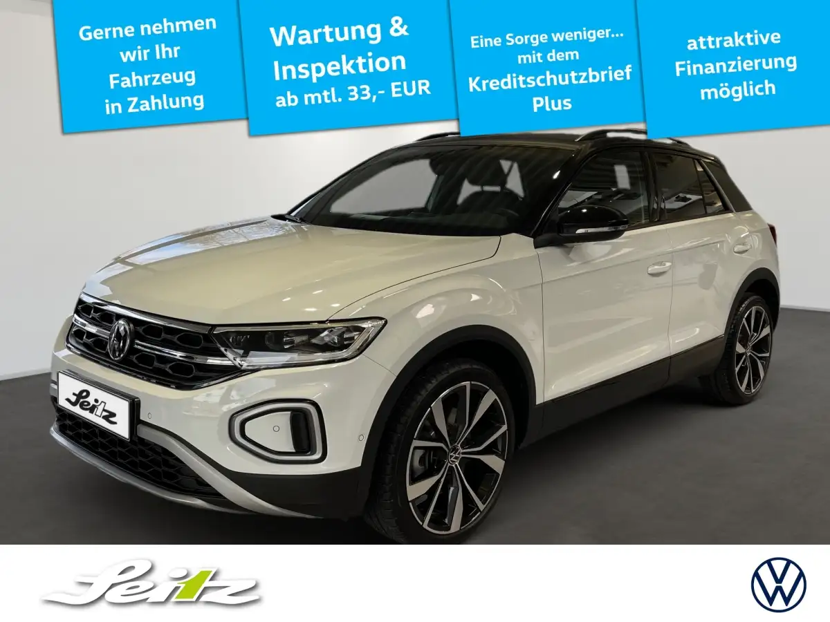 Volkswagen T-Roc, SUV/Geländewagen/Pickup, Benzin, Automatik, Weiß