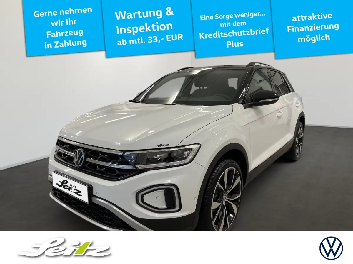 Volkswagen T-Roc, SUV/Geländewagen/Pickup, Benzin, Automatik, Weiß