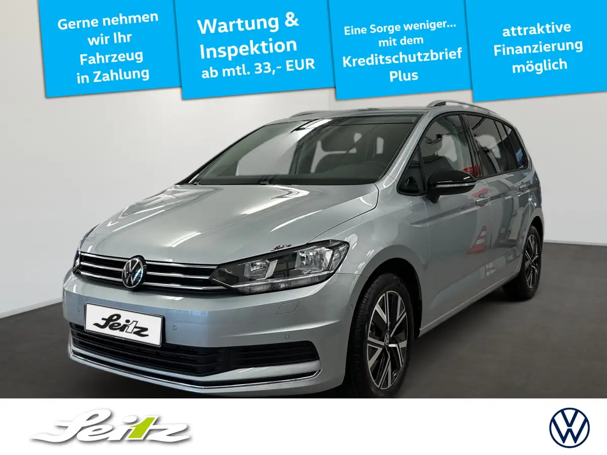 Volkswagen Touran, Van/Kleinbus, Benzin, Automatik, Silber