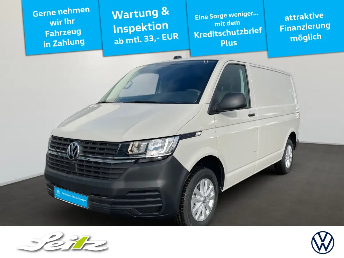 Volkswagen T6 Transporter, Kastenwagen, Diesel, Schaltgetriebe, Grau