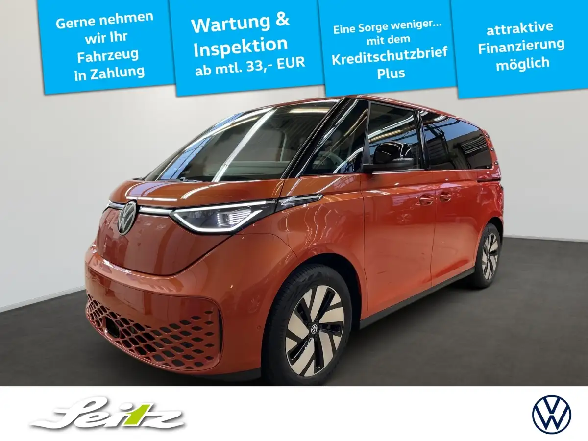 Volkswagen ID.Buzz, Van/Kleinbus, Elektro, Automatik, Orange