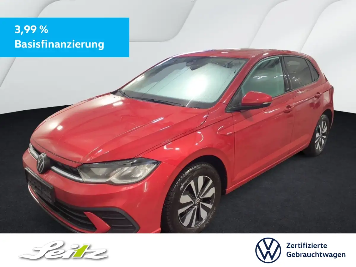 Volkswagen Polo, Kleinwagen, Benzin, Schaltgetriebe, Rot
