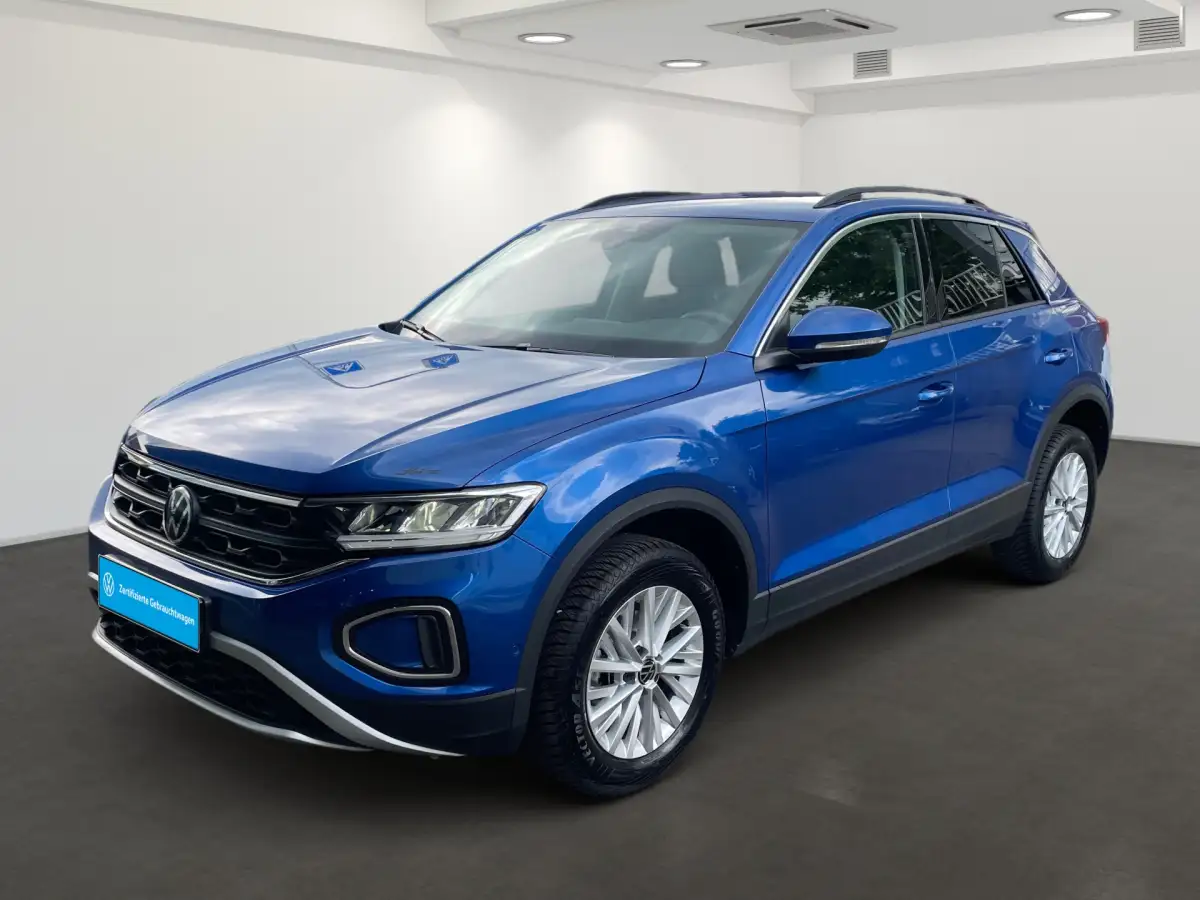 Volkswagen T-Roc, SUV/Geländewagen/Pickup, Benzin, Schaltgetriebe, Blau