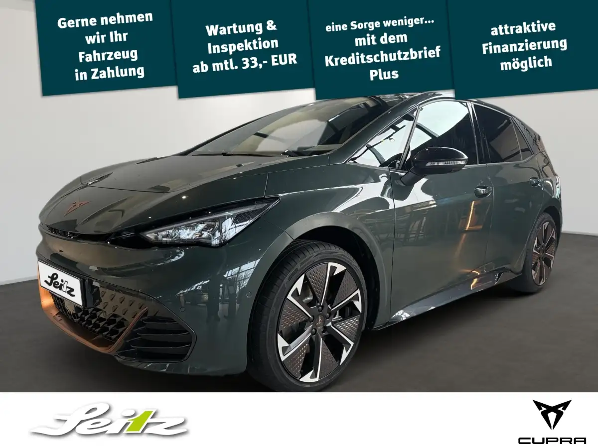 Cupra Born, Limousine, Elektro, Automatik, Grün
