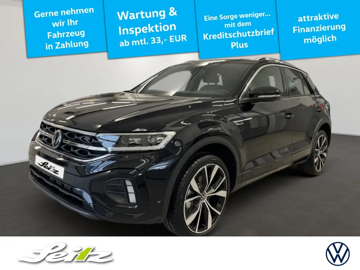 Volkswagen T-Roc, SUV/Geländewagen/Pickup, Benzin, Automatik, Schwarz