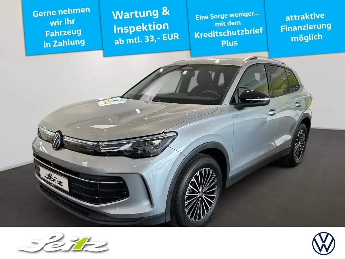 Volkswagen Tiguan, SUV/Geländewagen/Pickup, Benzin, Automatik, Silber