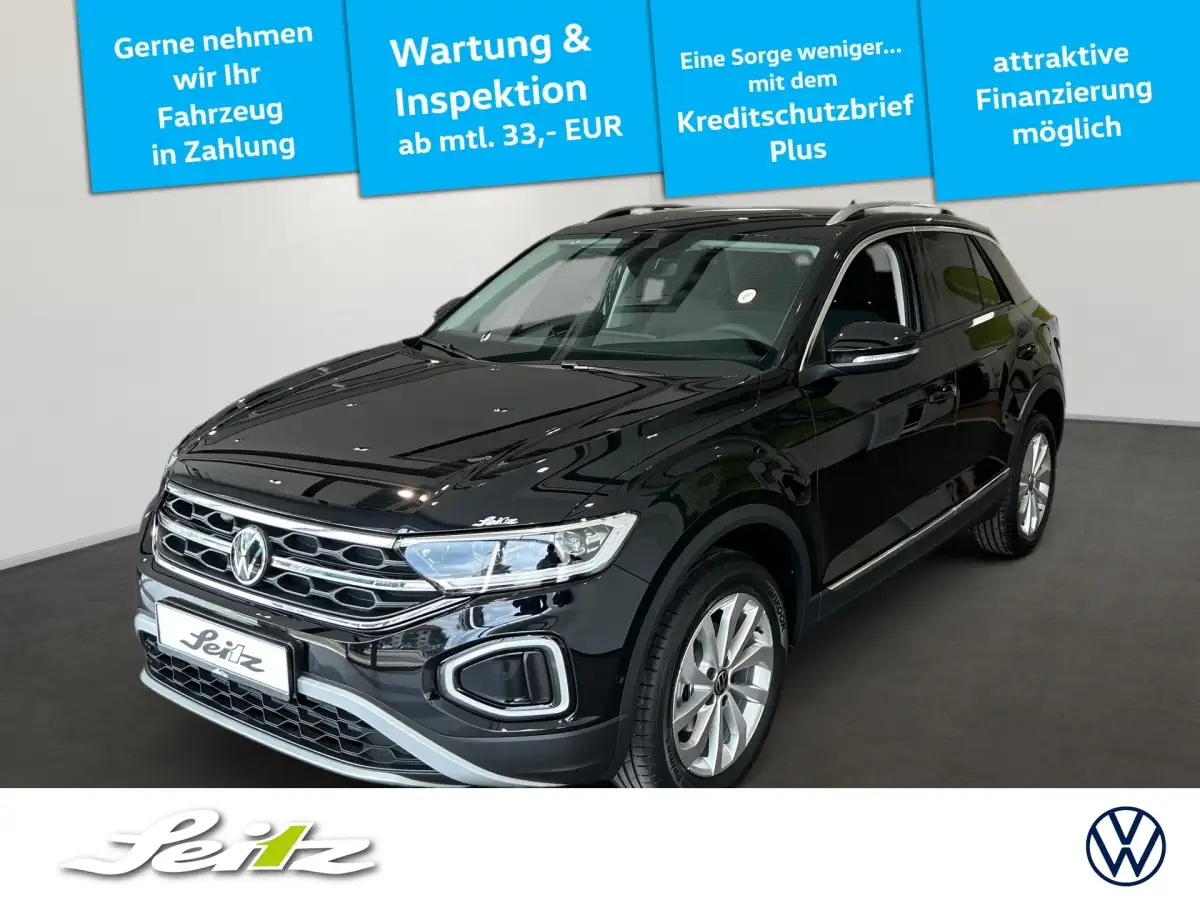 Volkswagen T-Roc, SUV/Geländewagen/Pickup, Benzin, Automatik, Schwarz