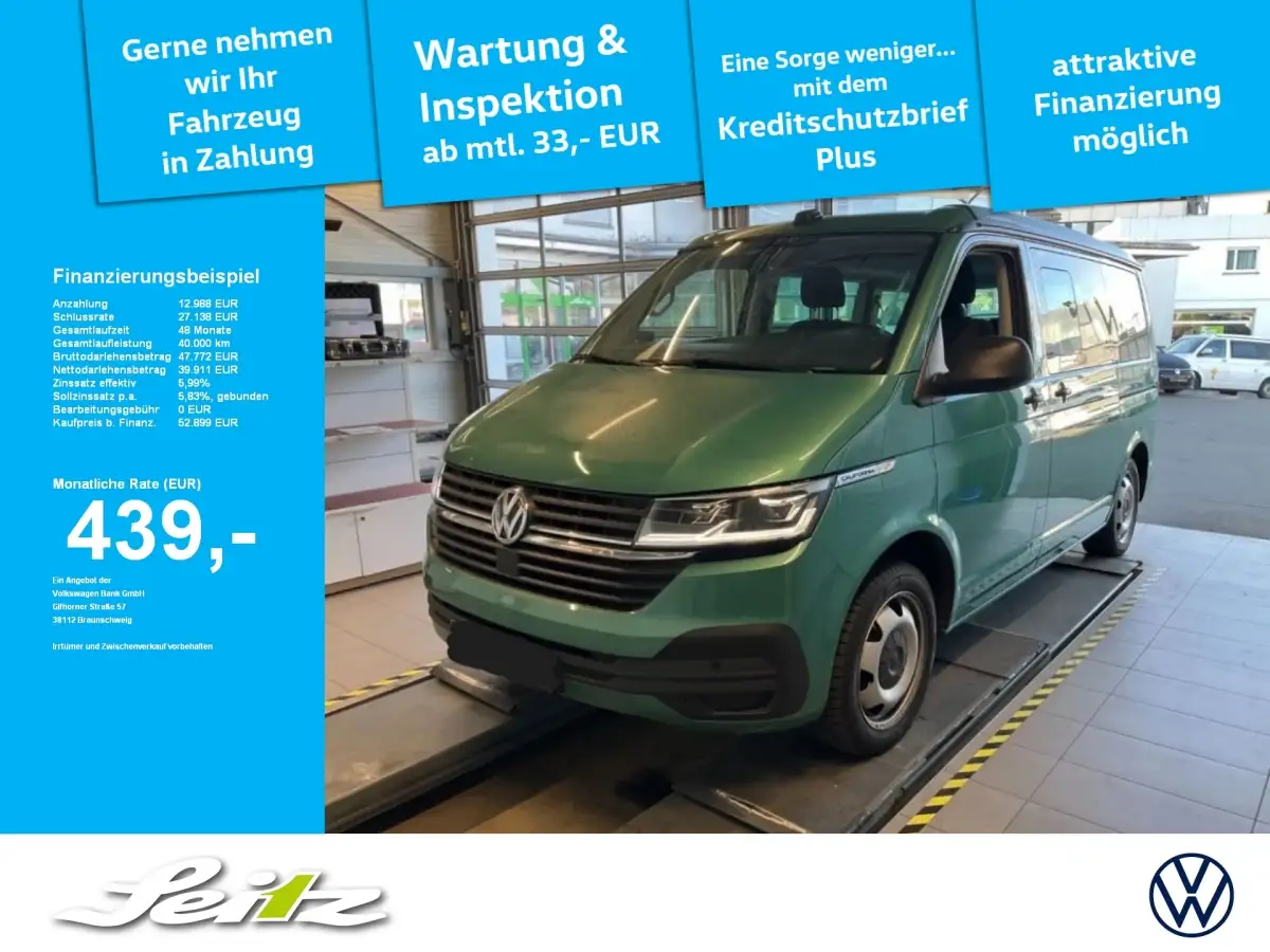 Volkswagen T6 California, Van/Kleinbus, Diesel, Automatik, Grau