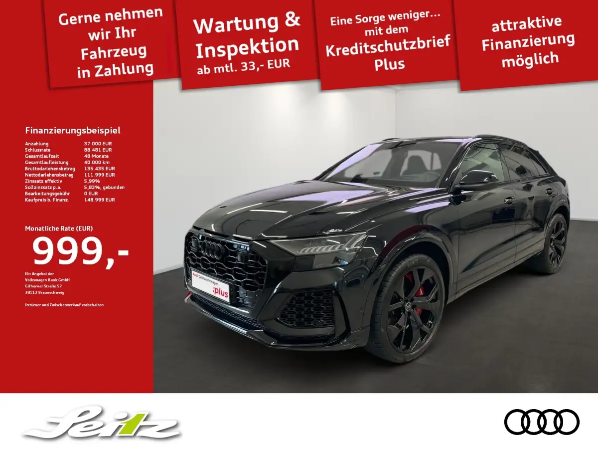 Audi RSQ8, SUV/Geländewagen/Pickup, Benzin, Automatik, Schwarz
