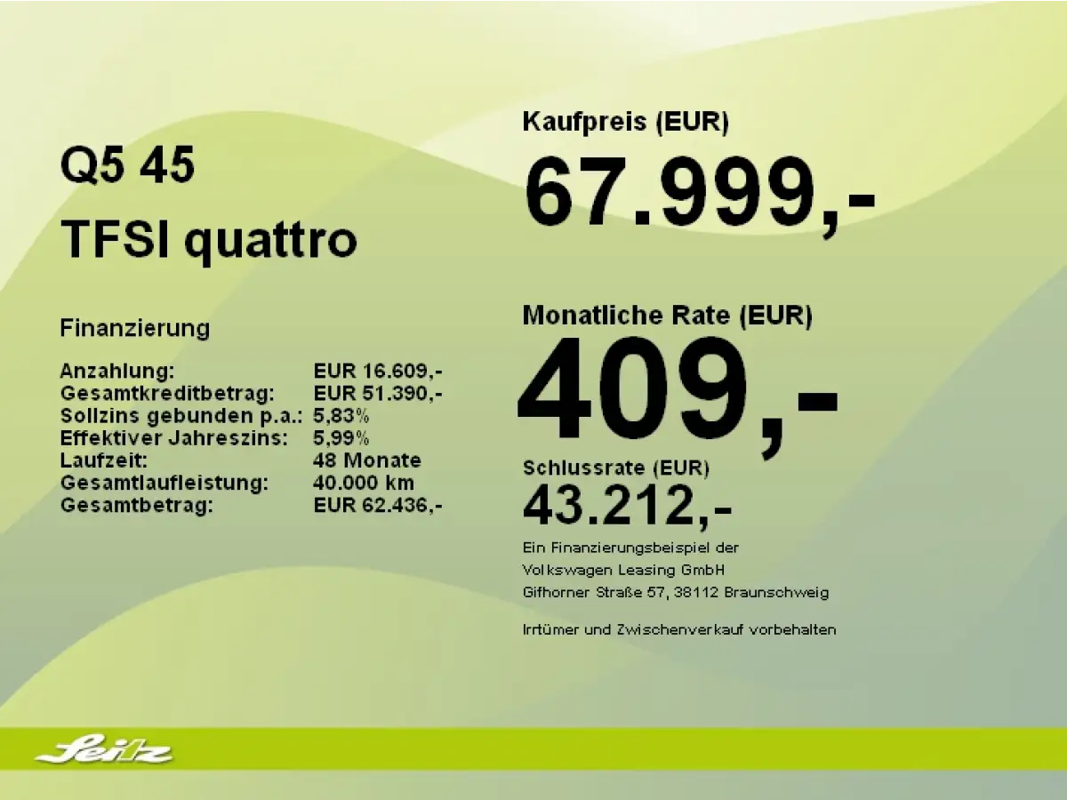 Audi Q5, SUV/Geländewagen/Pickup, Benzin, Automatik, Schwarz