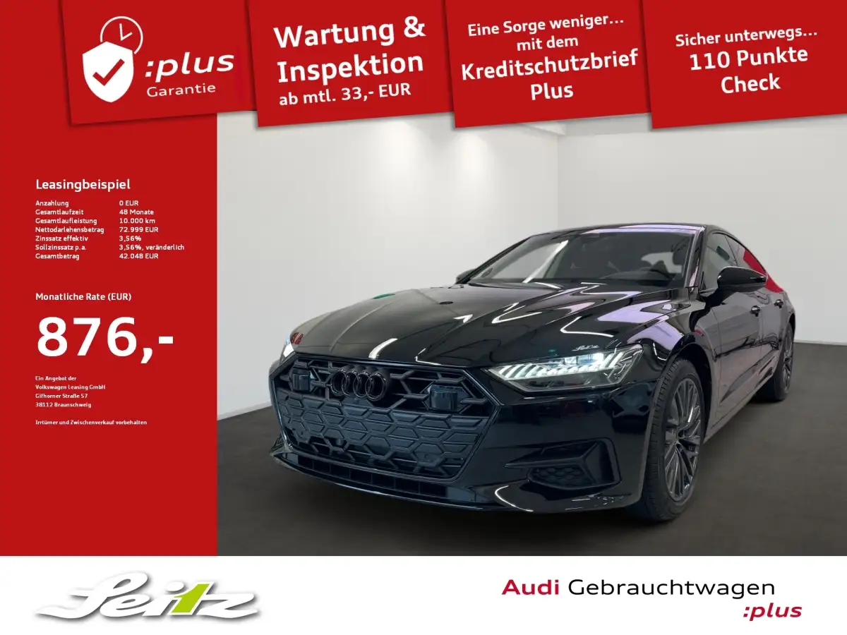 Audi A7, Limousine, Diesel, Automatik, Schwarz