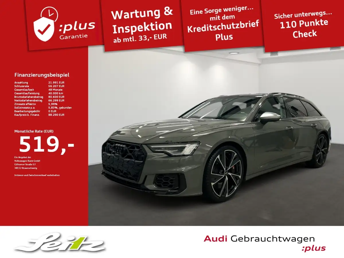 Audi S6, Kombi, Diesel, Automatik, Grau