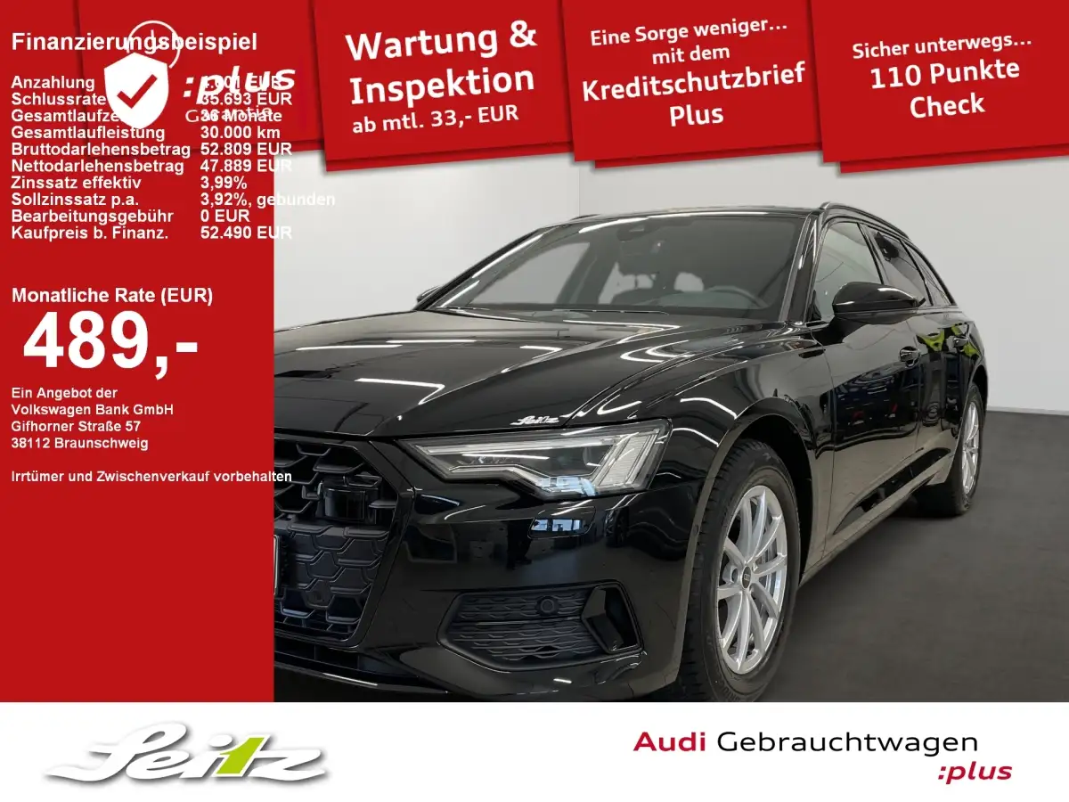 Audi A6, Kombi, Diesel, Automatik, Schwarz