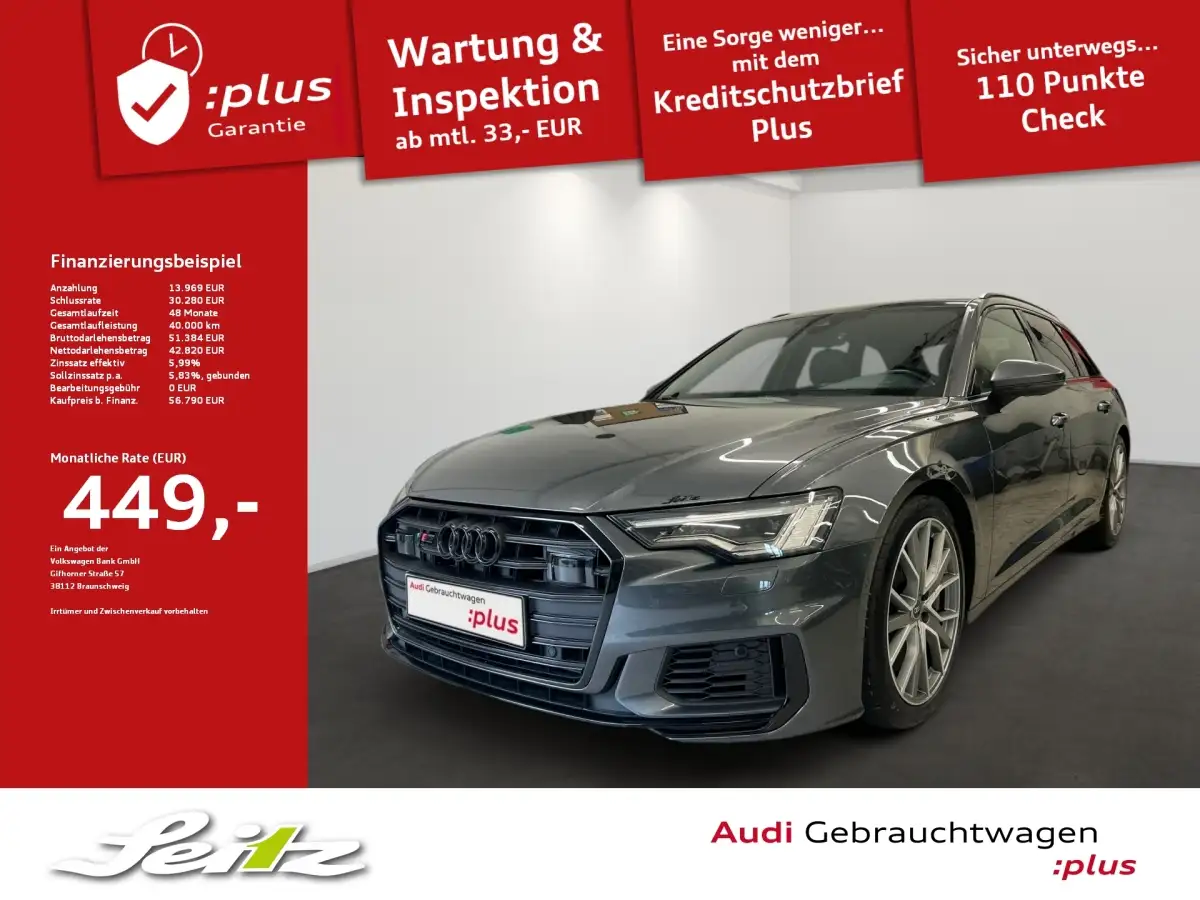 Audi S6, Kombi, Diesel, Automatik, Grau