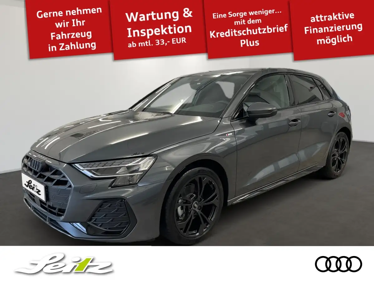 Audi A3, Limousine, Benzin, Automatik, Grau