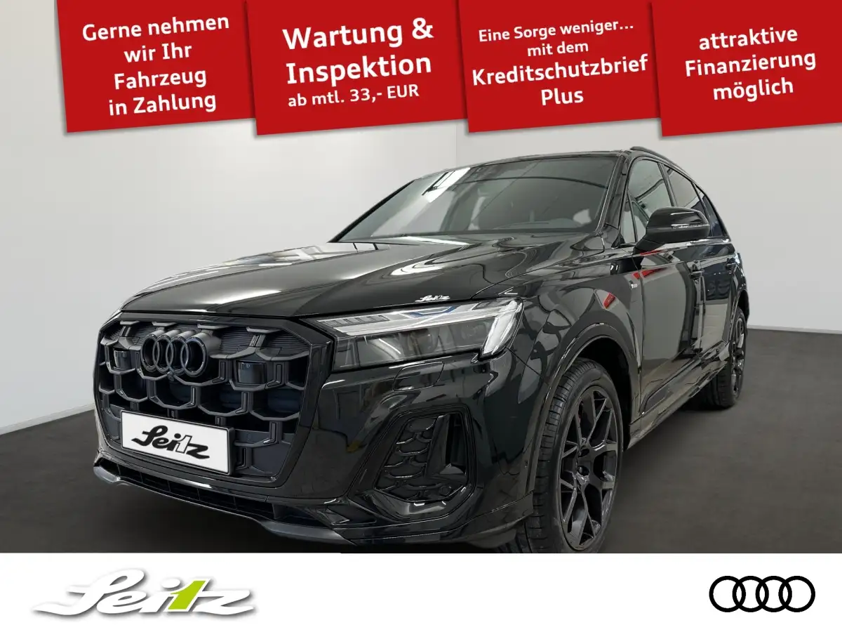 Audi Q7, SUV/Geländewagen/Pickup, Diesel, Automatik, Schwarz