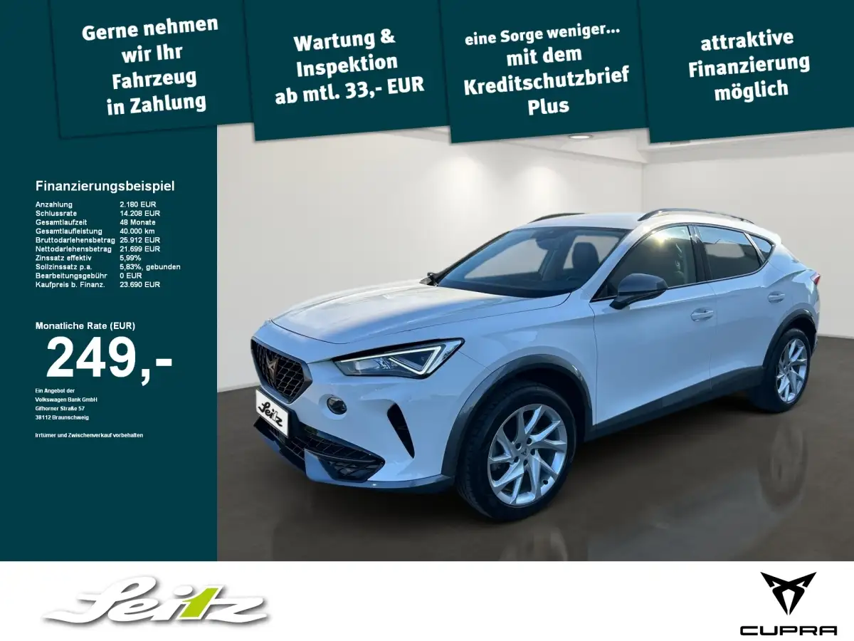 Cupra Formentor, SUV/Geländewagen/Pickup, Benzin, Schaltgetriebe, Weiß
