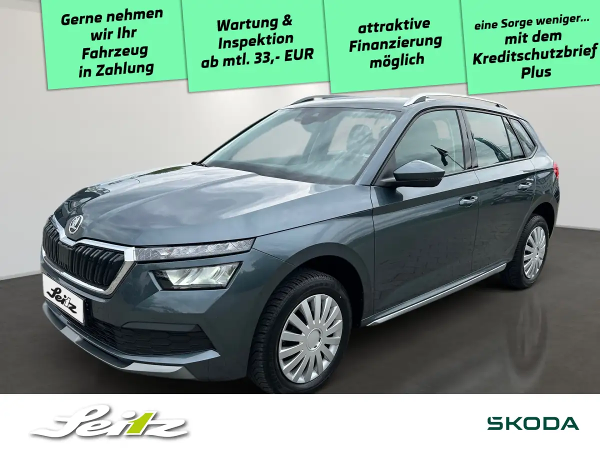 Skoda Kamiq, SUV/Geländewagen/Pickup, Benzin, Schaltgetriebe, Grau