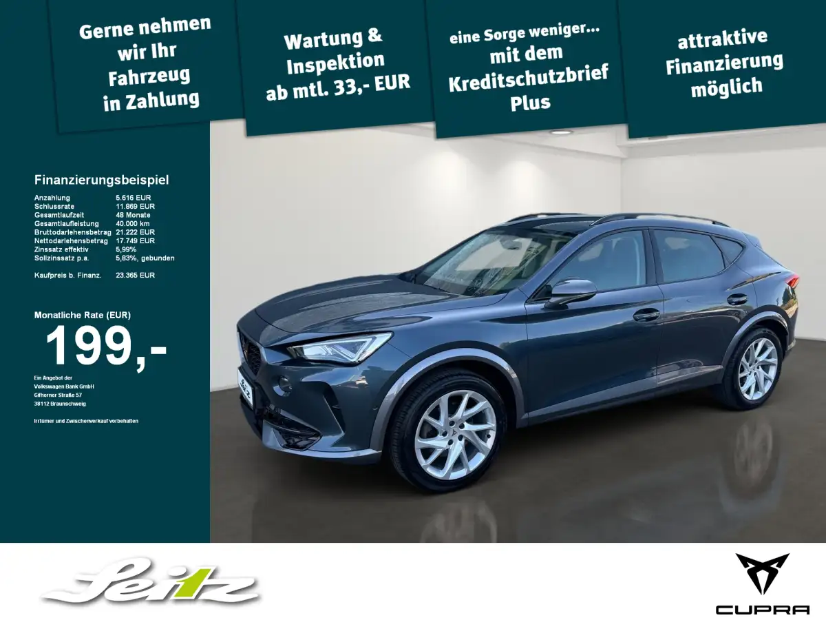 Cupra Formentor, SUV/Geländewagen/Pickup, Benzin, Automatik, Grau