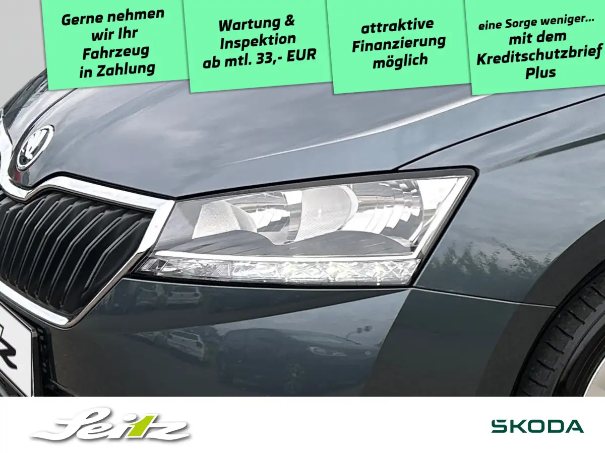 Skoda Fabia, Kombi, Benzin, Schaltgetriebe, Grau